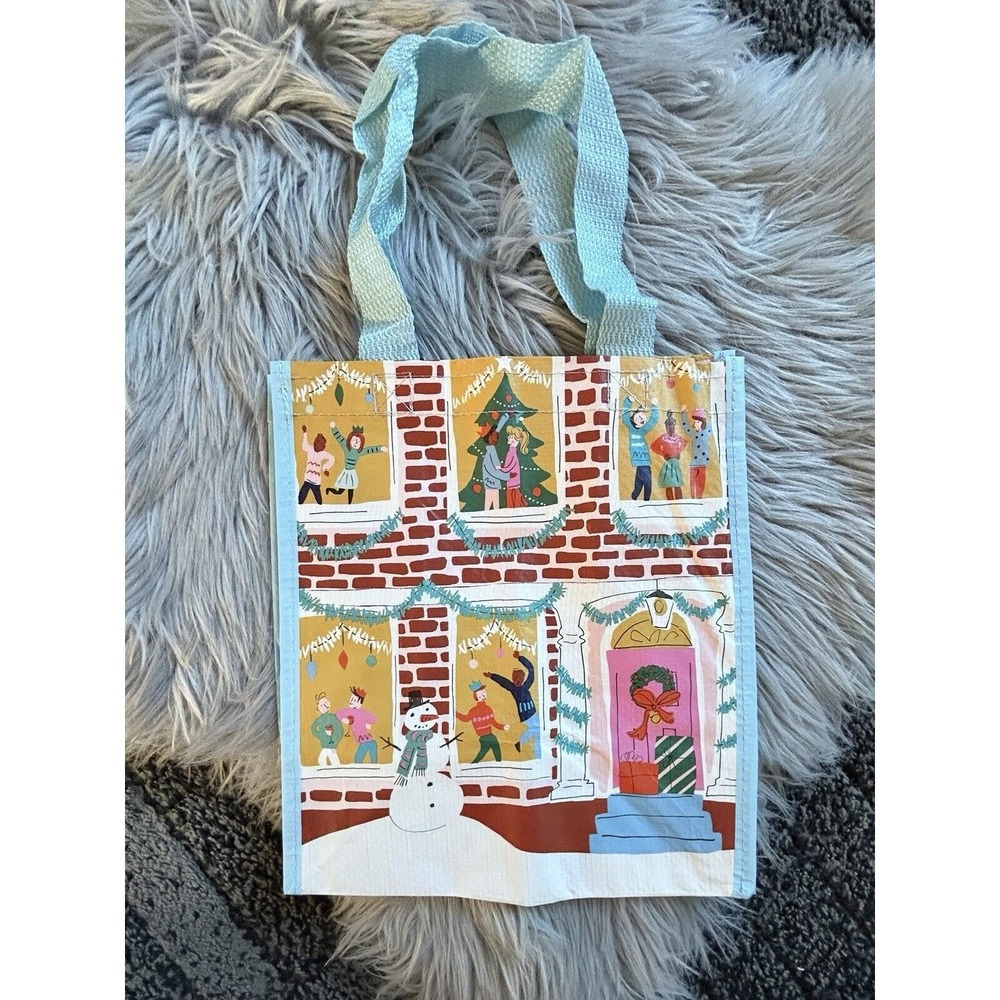 Reusable‎ Grocery Bags Durable Multi Use Small Foldable Totes 11.25" x10" x 6.5"